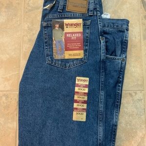Mens Wrangler Relaxed Fit Jeans